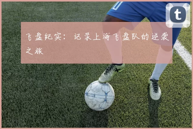 飞盘纪实：记录上海飞盘队的逆袭之旅